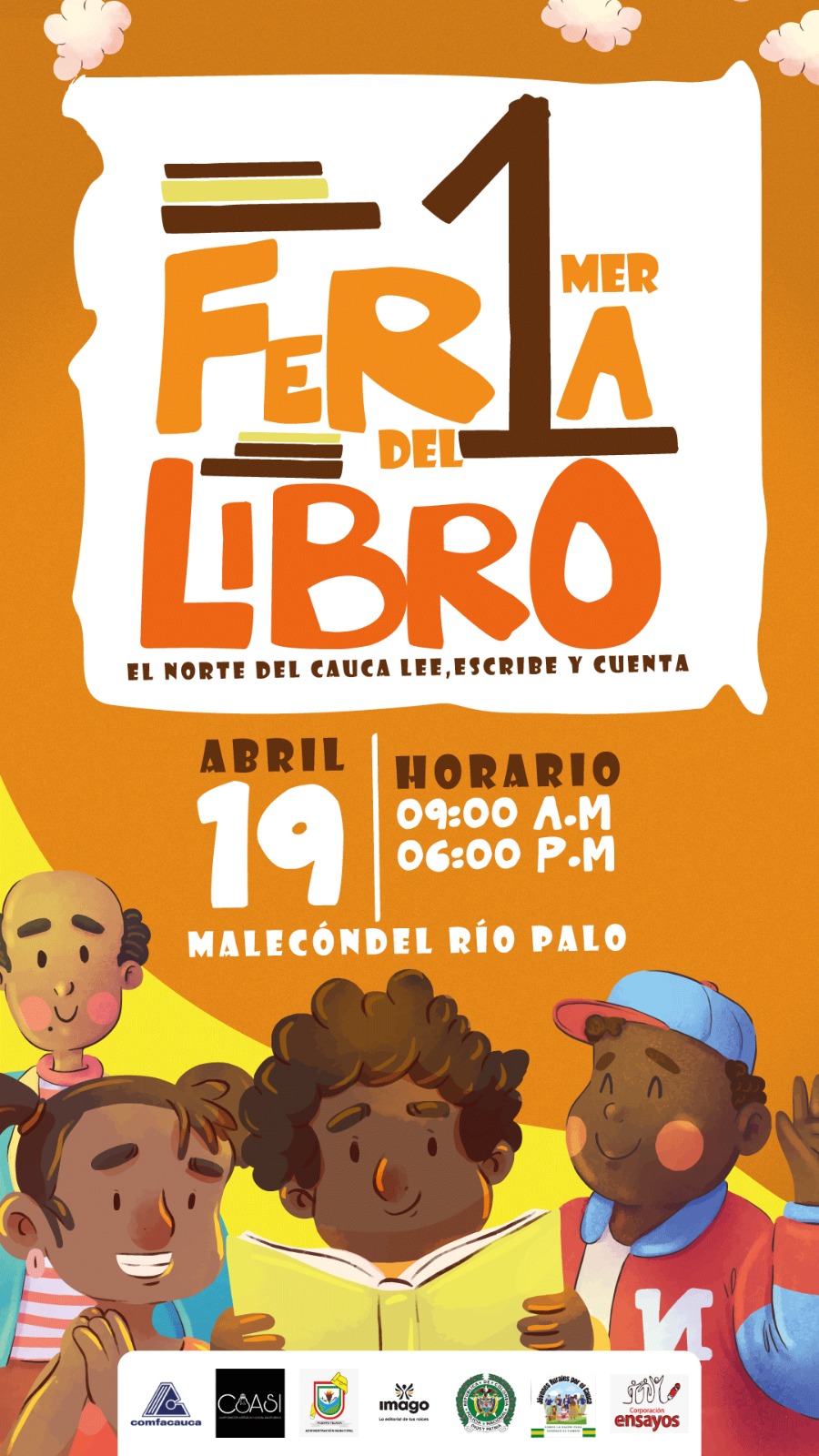 Primera Feria del Libro llega a Puerto Tejada: “El Norte del Cauca Lee, Escribe y Cuenta”