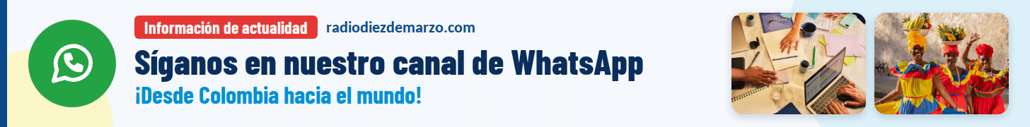 Síganos en nuestro canal de WhatsApp